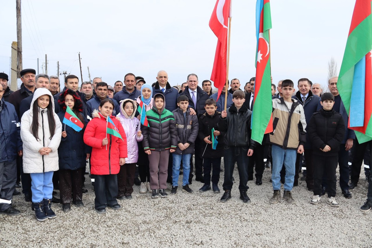 ADSEA daha bir kəndi içməli su ilə təmin edib - FOTOLAR